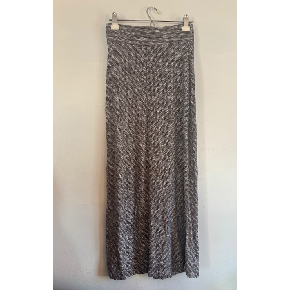 Gray Maxi Skirt